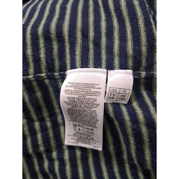 Brooks Brothers Mens Xl Lightweight SPRING SUMMER cotton Sweater Blue Green - Picture 4 of 5